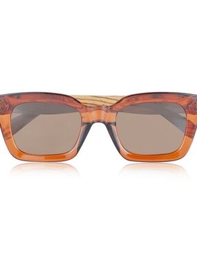 Antalya Polarized Sunglasses Burgundy/Brown